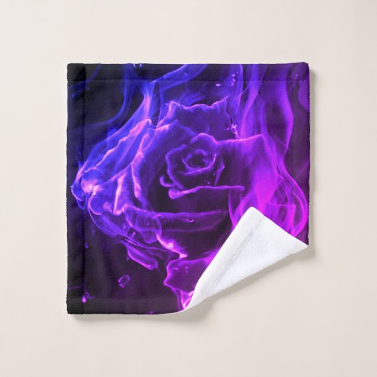 抽象芸術バラ バスタオルセット (ウォッシュタオル)