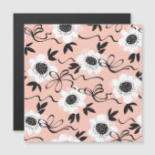 抽象芸術バラ、淡い色の色、ヴィンテージパターン。 (正面/裏面)