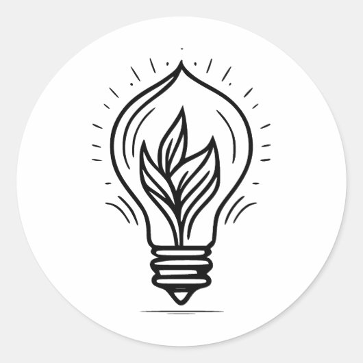 抽象芸術バルブ：ミニマルなアプローチ ラウンドシール (正面)