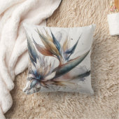 抽象芸術バードオブパラダイス クッション (ブランケット)