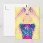 抽象芸術バードハウス天使 ポストカード (正面/裏面)