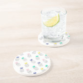 抽象芸術パイナップル コースター (側面)