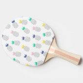 抽象芸術パイナップル 卓球ラケット (横)
