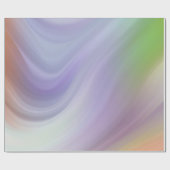 抽象芸術パステルウェーブズギフトアイディア4 | ラッピングペーパー (フラット)