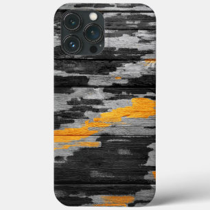 抽象芸術パステルウッドルック iPhone 13 PRO MAXケース