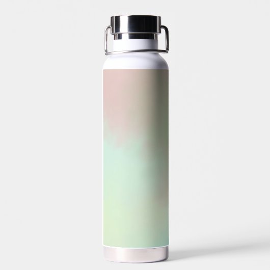 抽象芸術パステルオイルペインティングウォーターボトル ウォーターボトル (背面)
