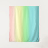 抽象芸術パステルカラーズアぶら下がったートタペストリー タペストリー (正面)