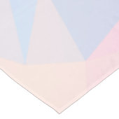 抽象芸術パステルカラーローポリバックグラウンド テーブルクロス (アングル)