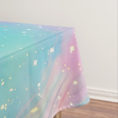 抽象芸術パステルグリッターシームレス模様 テーブルクロス (インサイチュ)
