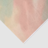 抽象芸術パステルピンクグリーンイエロー 薄葉紙 (詳細)