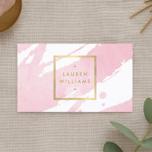 抽象芸術パステルピンク水彩ブラシストローク