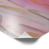 抽象芸術パステルフローラ フォトプリント            (角)