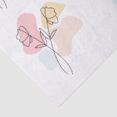 抽象芸術パステルフローラ 薄葉紙 (詳細)