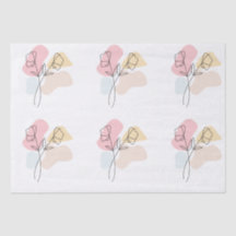 抽象芸術パステルフローラ