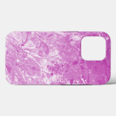 抽象芸術パステルレインボー絞り染め Case-Mate iPhoneケース (裏面 (横))
