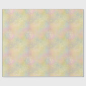 抽象芸術パステル春テクスチャ ラッピングペーパー (フラット)