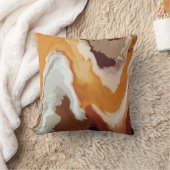 抽象芸術パステル絵を描キツネテール版 クッション (ブランケット)