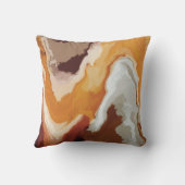 抽象芸術パステル絵を描キツネテール版 クッション (裏面)