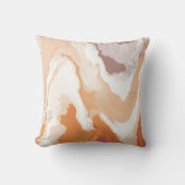 抽象芸術パステル絵を描ジンジャーフォーム版 クッション (正面)