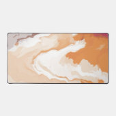 抽象芸術パステル絵を描ジンジャーフォーム版 デスクマット (正面)