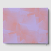 抽象芸術パステル50th誕生日ゲストブック ゲストブック (裏面)