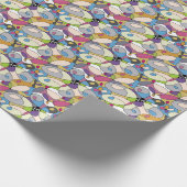 抽象芸術パステル ラッピングペーパー (角)