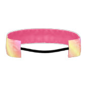 抽象芸術パストライプステル アスレチックヘッドバンド (裏面)