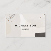 抽象芸術パスモダンテルニュートランディ名刺 名刺 (正面)