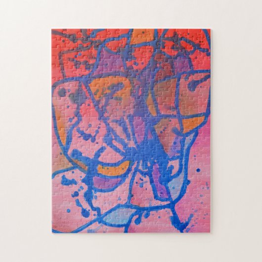 抽象芸術パズル ジグソーパズル (縦)
