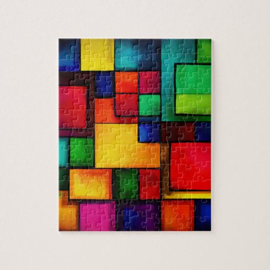 抽象芸術パズル ジグソーパズル (縦)