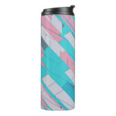 抽象芸術パタカラフルーン熱タンブラー タンブラー (回転左)