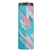 抽象芸術パタカラフルーン熱タンブラー タンブラー (裏面)