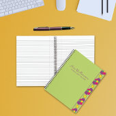 抽象芸術パタモダンーン先生スパイラルノートブック ノートブック