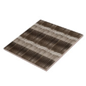 抽象芸術パタユニークーンとベージュ タイル (側面)