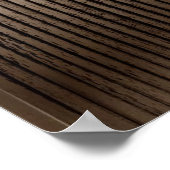 抽象芸術パタユニークーンとベージュ ポスター (角)