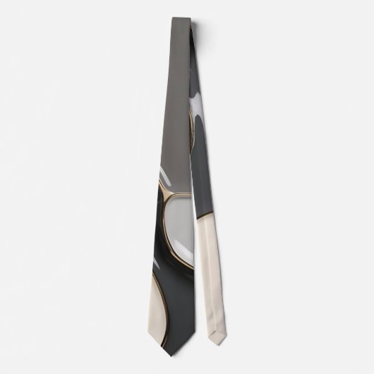 抽象芸術パタースタイリッシュン ネクタイ (正面)