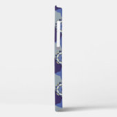 抽象芸術パターンとアラビア語クラシック要素sabstr Case-Mate iPhoneケース (裏面 / 左)