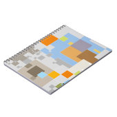 抽象芸術パターンの作成 ノートブック (左側)