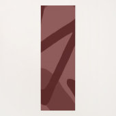 抽象芸術パターンの輝き宇宙は君の様だ ヨガマット (裏面)