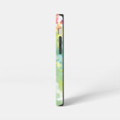抽象芸術パターンカラーアート iPhoneケース (左側面)