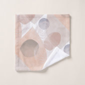 抽象芸術パターンデザイン バスタオルセット (ウォッシュタオル)