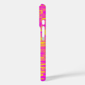 抽象芸術パターンピンクイエローオレンジ Case-Mate iPhoneケース (裏面 / 左)