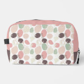 抽象芸術パターンピンク茶色（緑） ドップキット (正面)