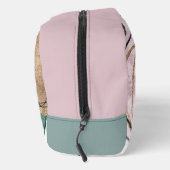 抽象芸術パターンピンク金ゴールドと緑Doppキット ドップキット (右)