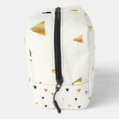 抽象芸術パターンモノグラムスクリプトモダンカスタム ドップキット (右)