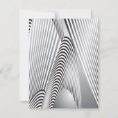 抽象芸術パターン作成3 ノートカード (裏面)