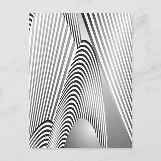 抽象芸術パターン作成3 ポストカード (正面)