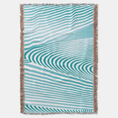 抽象芸術パターン作成4 スローブランケット (正面縦)