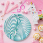 抽象芸術パターン作成4 ペーパープレート (パーティー)