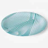 抽象芸術パターン作成4 ペーパープレート (アングル)